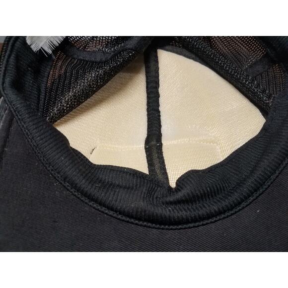 Vintage NASA Black Mesh Snapback Hat With "Scrambled Eggs" Gold Leaf Embroidery - Picture 7 of 9